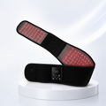 Back and waist wearable red light therapy wrap, 660nm 850nm infrared therapy pad for joint and muscle discomfort