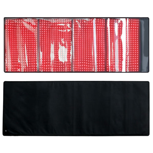 Full body red light therapy mat with 960 LEDs, 660nm & 850nm infrared flexible pad for home whole-body wellness